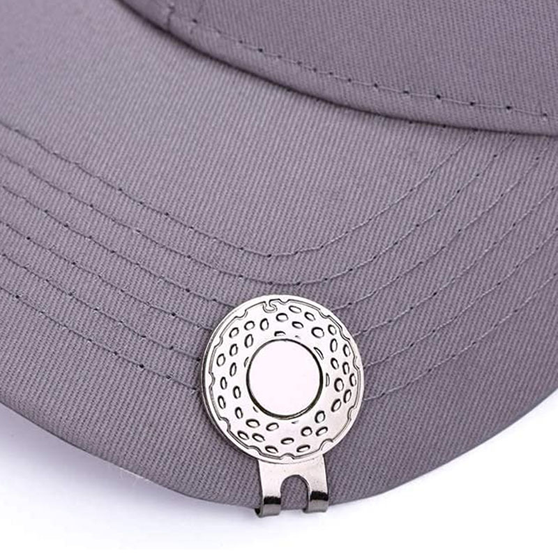 Custom Golf Hat Clip with Magnets Ball Marker