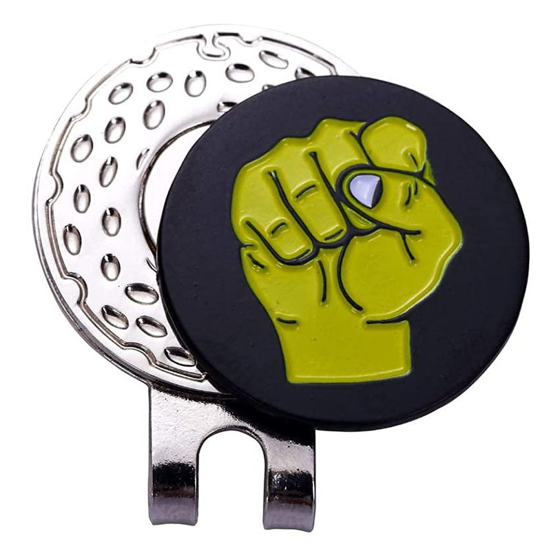 Custom Golf Hat Clip with Magnets Ball Marker