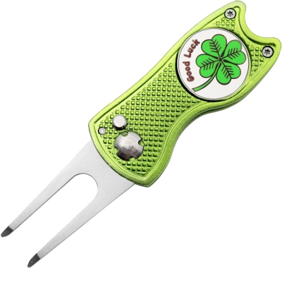 Retractable Divot Repair Tool With Ball Marker