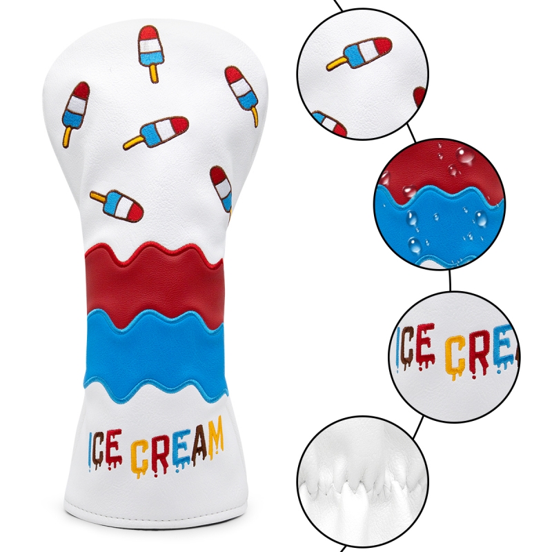 Custom Design Popsicles Golf Wood Headcovers Set