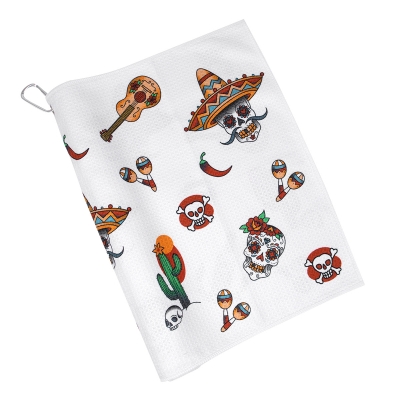 Personalized Microfiber Polyester Golf Towel